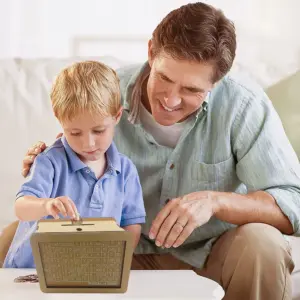 Wooden Cash Savings Box with Currency Target 11 S7a2fff77faf544c49a9cc63d926737c0x