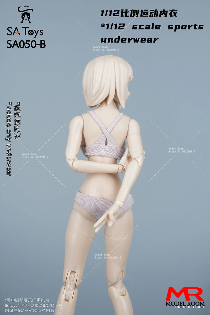 SAtoys 1/12 Female Sports Underwear Set 3 SAtoys 1/12 Female Sports Underwear Set - Image 3