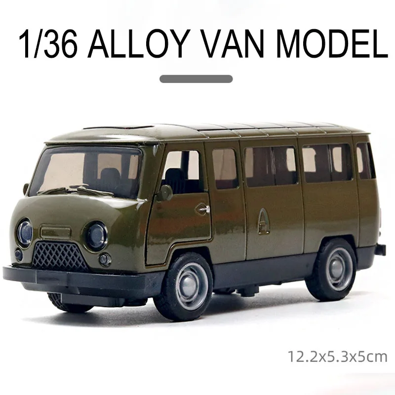 1/36 UAZ Diecast Alloy Off-road Vehicle Model 8 1/36 UAZ Diecast Alloy Off-road Vehicle Model - Image 8