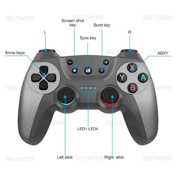 Wireless Switch Pro Controller with Bluetooth - Image 6