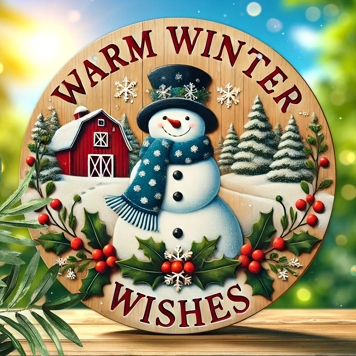 Christmas Dwarf Wooden Wall Logo Decor 8 Christmas Dwarf Wooden Wall Logo Decor - Image 8