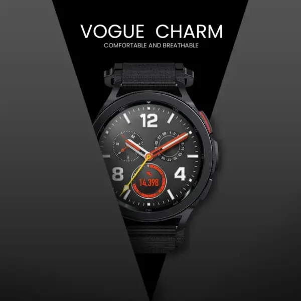 Nylon Watch Strap for Huawei GT 2/3 and Samsung Watch 4-6 - Image 3