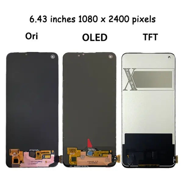 6.4 inches AMOLED LCD Display for Realme 7 Pro - Image 4