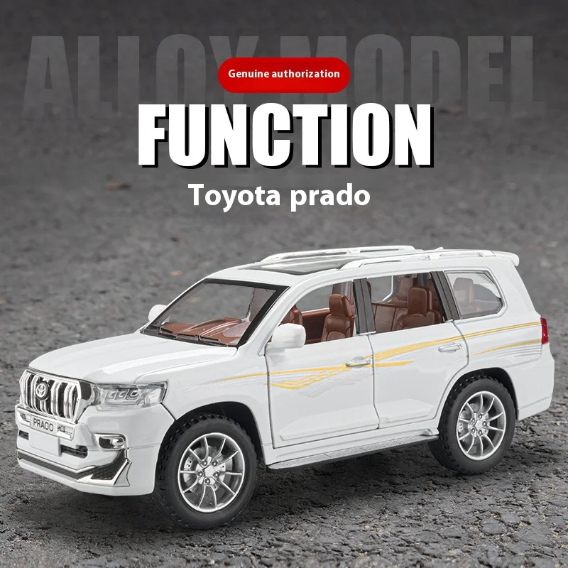 1:24 Toyota Prado Off Road Diecast Model Car 5 1:24 Toyota Prado Off Road Diecast Model Car - Image 5