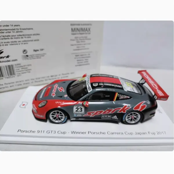 Spark 1/43 911 GT3 Winner 2017 Resin Model - Image 2