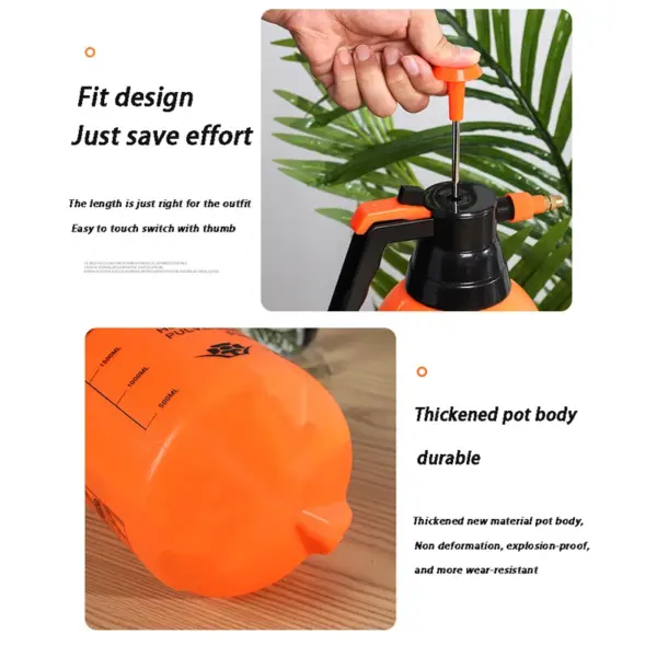 High-Pressure Garden Watering Can with Spray - Image 2