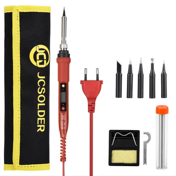 JCD 80W Adjustable Soldering Iron 220V/110V with LCD Display - Image 5