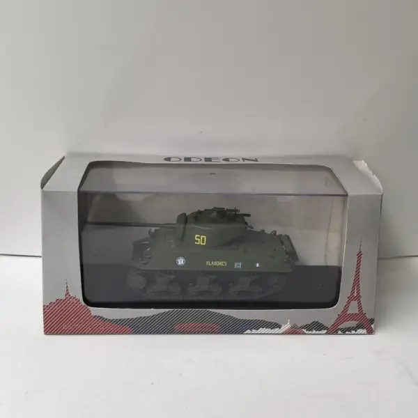 1/43 Scale M4 Sherman Tank Collectible Model - Image 6
