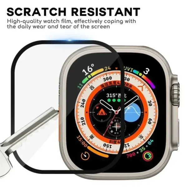 5-Pack Ceramic Screen Protectors for Apple Watch Ultra 9-1 - Image 5