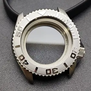 42mm Black Matte Watch Case for NH35 Movement 288 S7ba464b9a3a64184895e38668f733ff9m 2