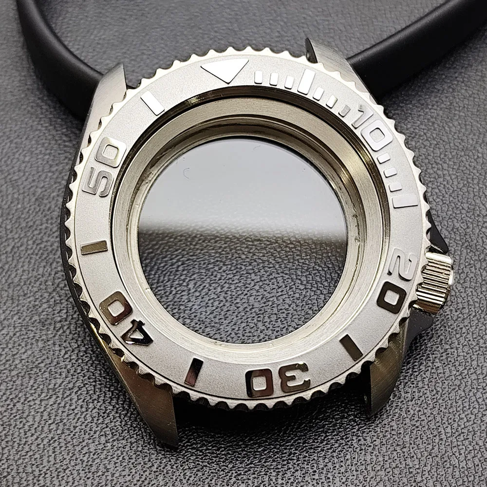 42mm Black Matte Watch Case for NH35 Movement 134 42mm Black Matte Watch Case for NH35 Movement - Image 134