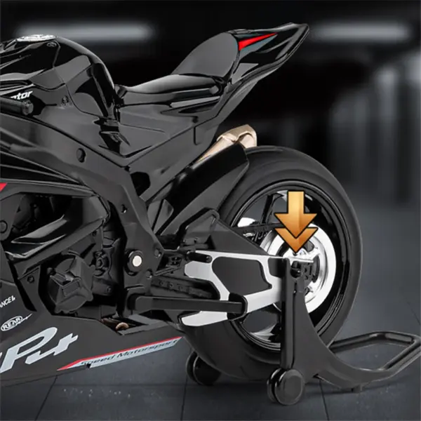 1:12 BMW HP4 Alloy Motorcycle Model Collection - Image 5