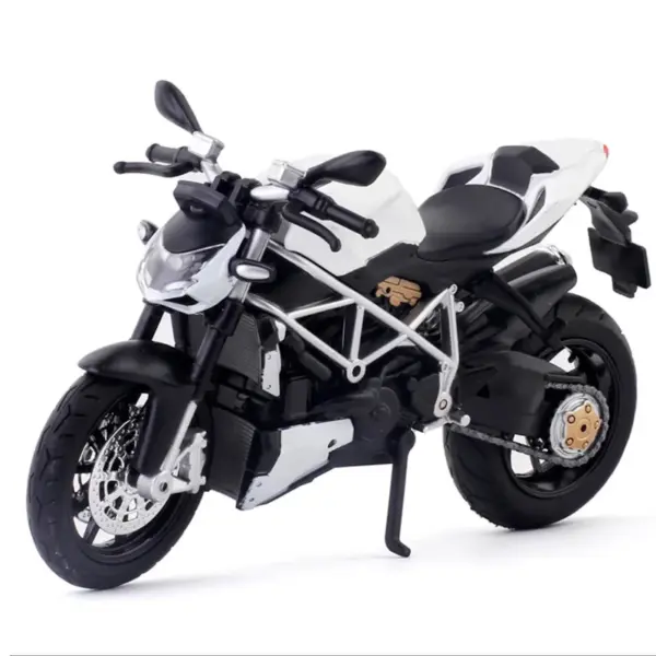 1:12 Ducati Streetfighter Diecast Motorcycle Model - Image 4