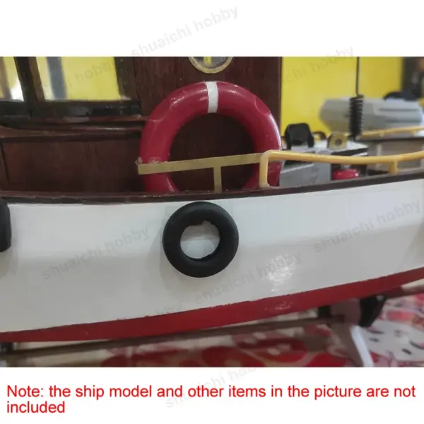 8PCS Rubber Tires for Model Ship and Boat - Image 6