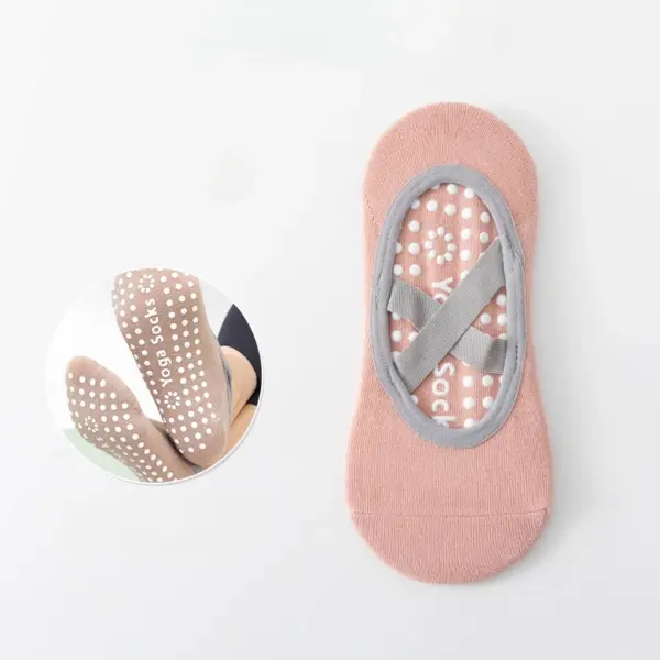 Women’s Non-slip Yoga Socks with Silicone Grip - Image 9