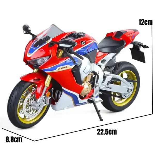 1/9 Honda CBR 1000RR HRC Diecast Motorcycle Model - Image 6