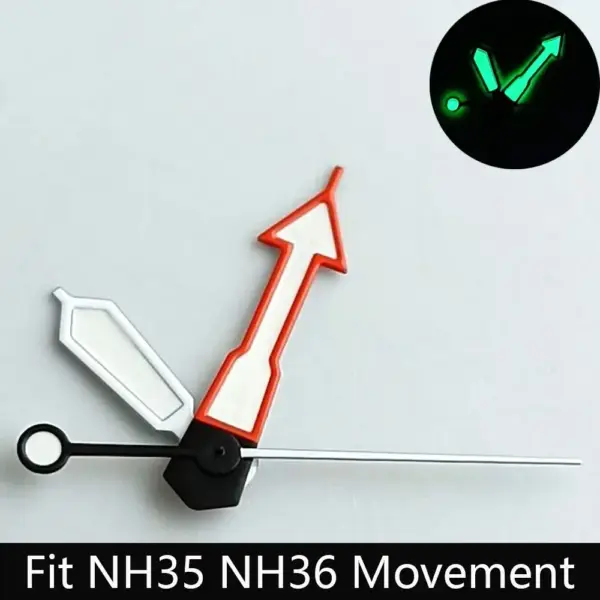 28.5mm Green/Black Dual Calendar Watch Dial for NH36 - Image 18