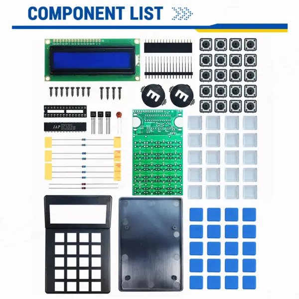 DIY Electronic Calculator Kit with LCD1062 Display - Image 6