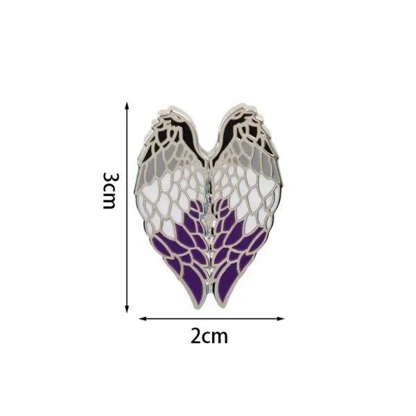 Attack On Titan Wings Logo Brooch Pins - Image 6