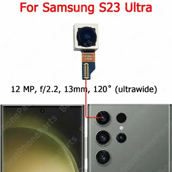 Samsung Galaxy S23 Ultra Rear Camera Module - Image 3