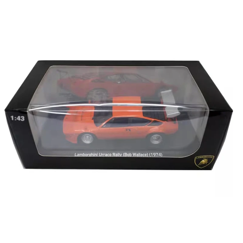 1/43 Alloy Rally Car Model Urraco 1974 Orange Red 6 1/43 Alloy Rally Car Model Urraco 1974 Orange Red - Image 6