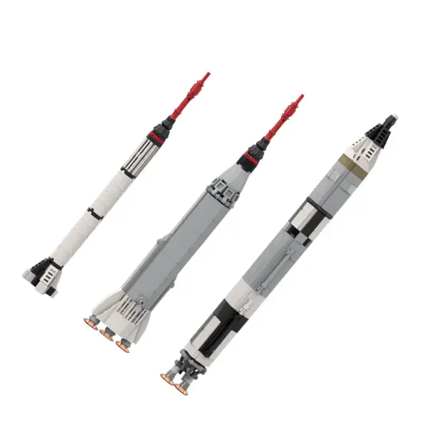 Gobricks Saturn V Rocket Building Blocks Set for Adults - Image 7