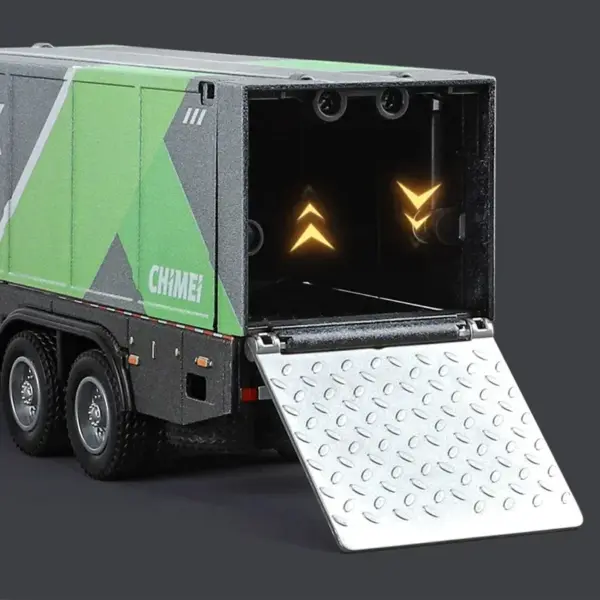 1:32 Metal Truck Transporter Model Toy - Image 2
