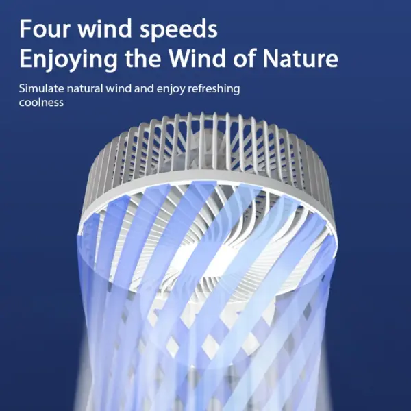 HAOYUNMA USB Mini Cooling Fan Model Air Cooler - Image 3