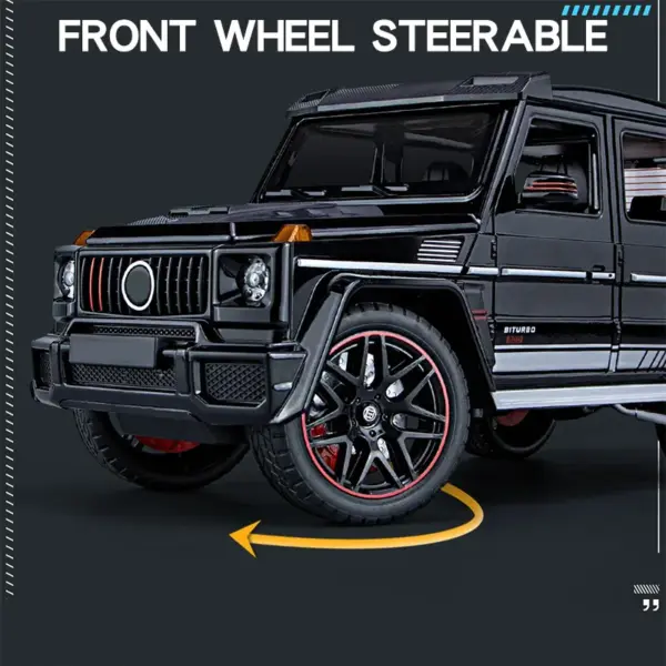 1:18 Maisto Mercedes-Benz G800 Off-Road SUV Model - Image 4