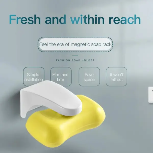 Magnetic Soap Holder for Bathroom Counter - Image 4