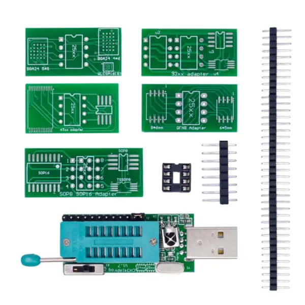 CH341A Programmer V1.7 with Level Shift Module - Image 3
