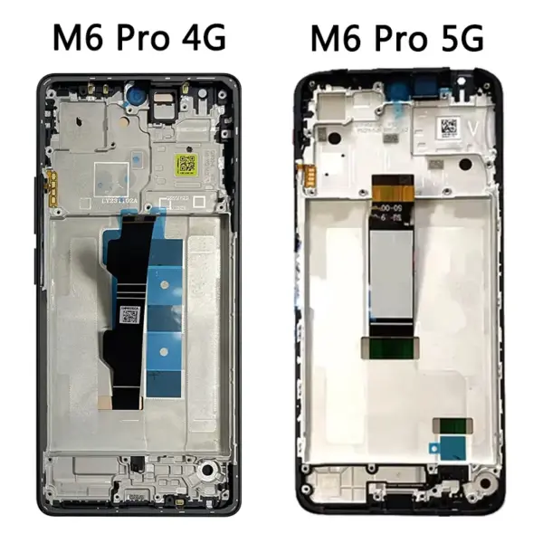 M6Pro LCD Screen with Frame for Xiaomi Poco M6 Pro - Image 5