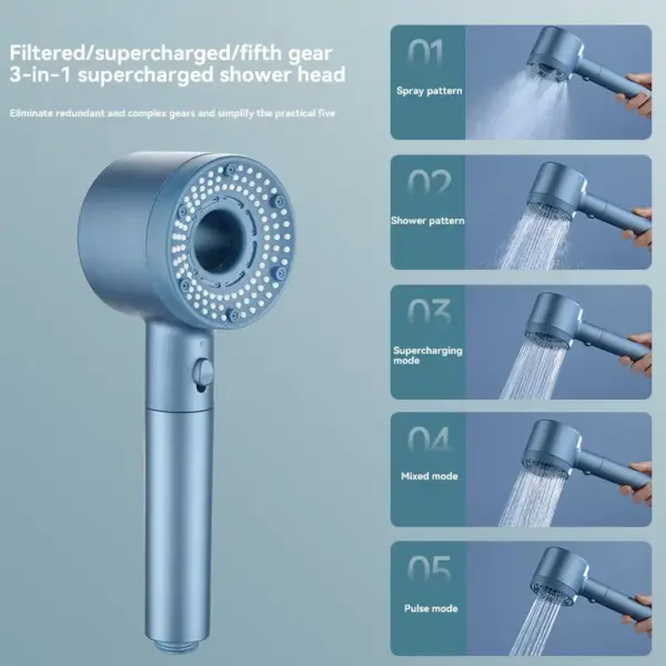 Xiaomi 5 Modes High Pressure Shower Head - Image 3
