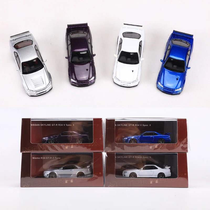MotorHelix 1:64 NISMO R34 Z-TUNE Alloy Model Car 6 MotorHelix 1:64 NISMO R34 Z-TUNE Alloy Model Car - Image 6