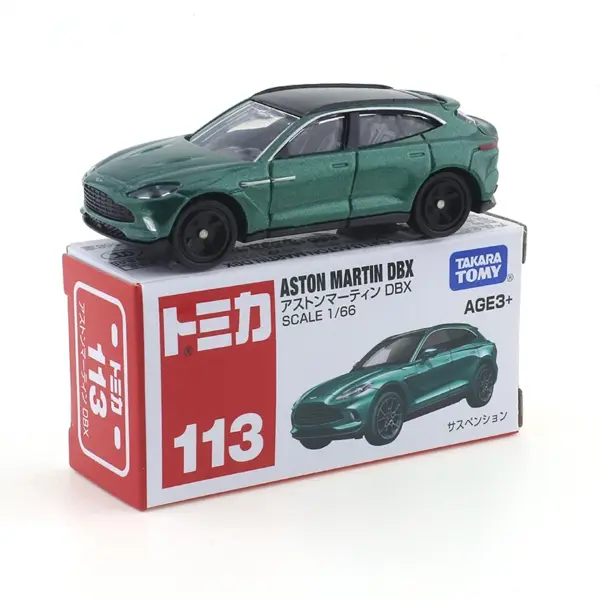 Takara Tomy Tomica Aston Martin DBX Green Diecast Car - Image 7