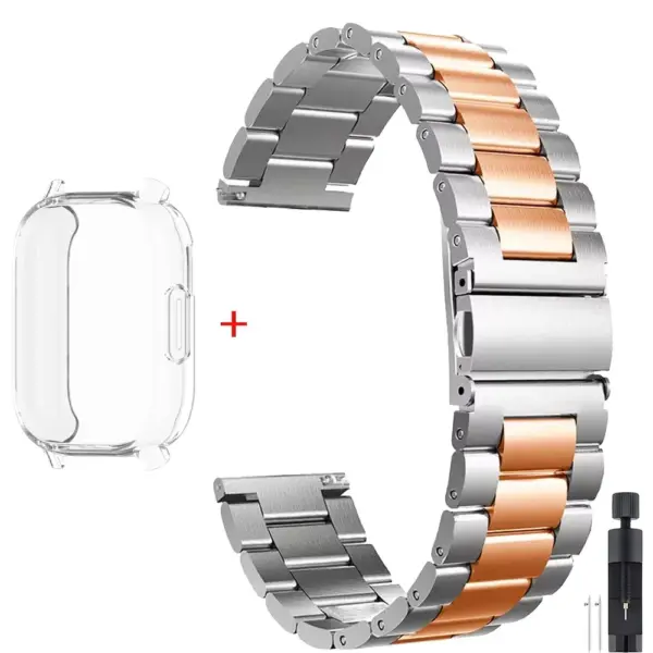 Luxury Metal Strap & TPU Case for Redmi Watch 5 - Image 10