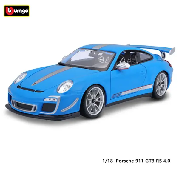 Bburago 1:18 Porsche 911 GT3 RS Die-Cast Model - Image 9