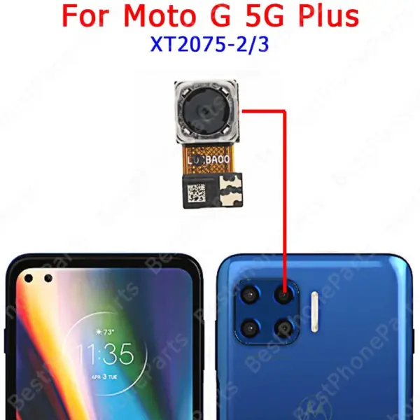 Motorola Moto G 5G Plus Rear Camera Module - Image 5