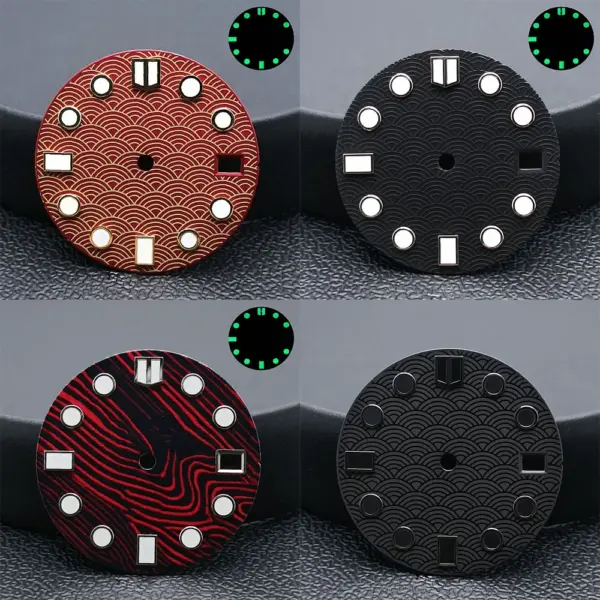 28.5MM Luminous Watch Dial for NH35/36 Movements - Image 5