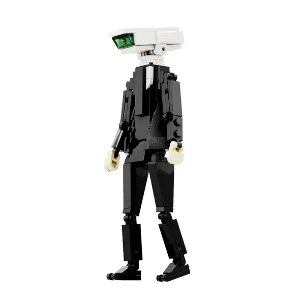 Gobricks Skibidi Toilet Man Building Block Set - Image 17