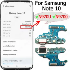 Samsung Galaxy Note 10 Lite USB Charging Port PCB 13 S7ddcbd9823f047249eeb5db1db498af0N 2