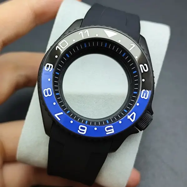 42mm NH35 Stainless Steel Watch Case with Sapphire Glass - Image 17