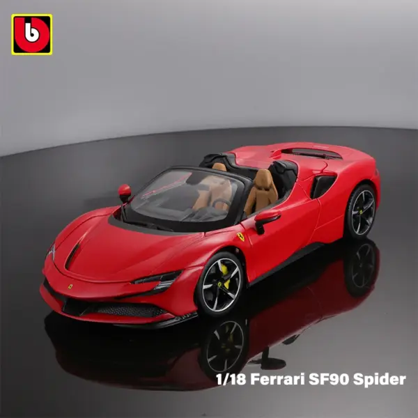 Bburago 1:18 Ferrari SF90 XX Stradale Model - Image 8
