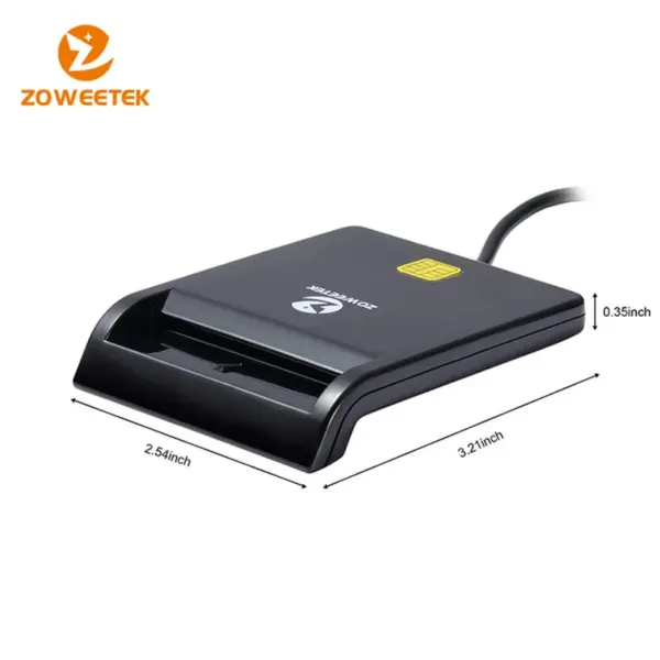 USB ID Smart Card Reader ZW-12026-1 for ISO 7816 - Image 4