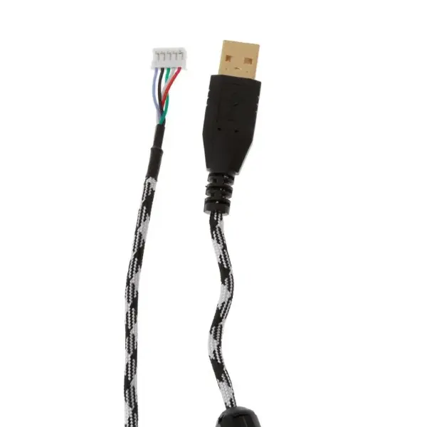 Durable 2m Nylon Braided Mouse Cable for A4Tech - Image 4