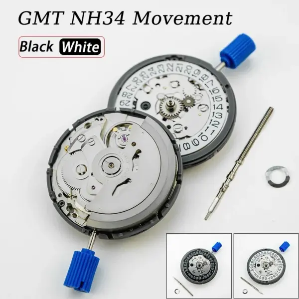 GMT NH34A Mechanical Movement Black with Date - Image 2