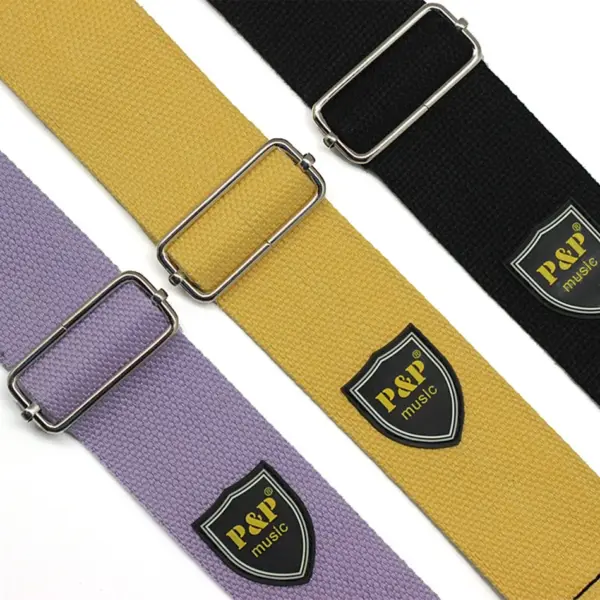 Adjustable Cotton Guitar Strap S309 - Image 5