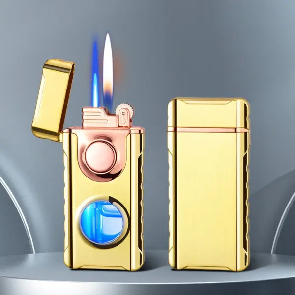 Unusual Metal Windproof Cigarette Lighter Jet Torch - Image 19