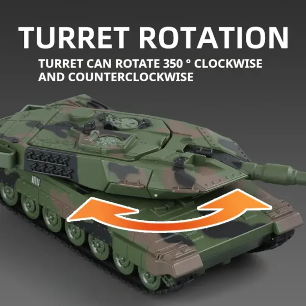 Leopard 2 Main Battle Tank Diecast Model - Image 4