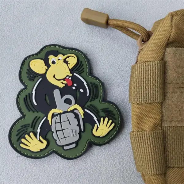 Tactical Monkey 3D PVC Patch for Gear - Image 4